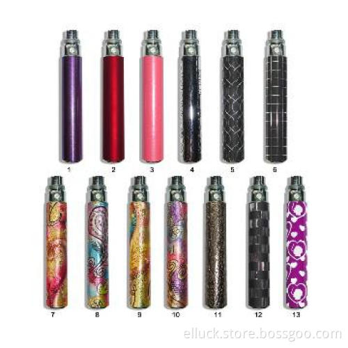 eGo battery high quality e-cigarette from China colored MOQ 10pcs